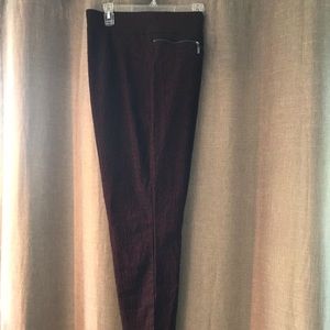 NWOT. Red pull-on slacks